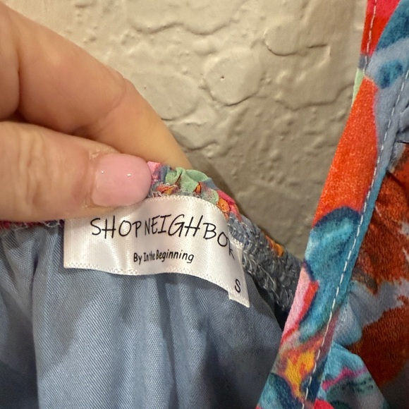 Floral Ruffle Dress - Multicolor - Picture 3 of 3